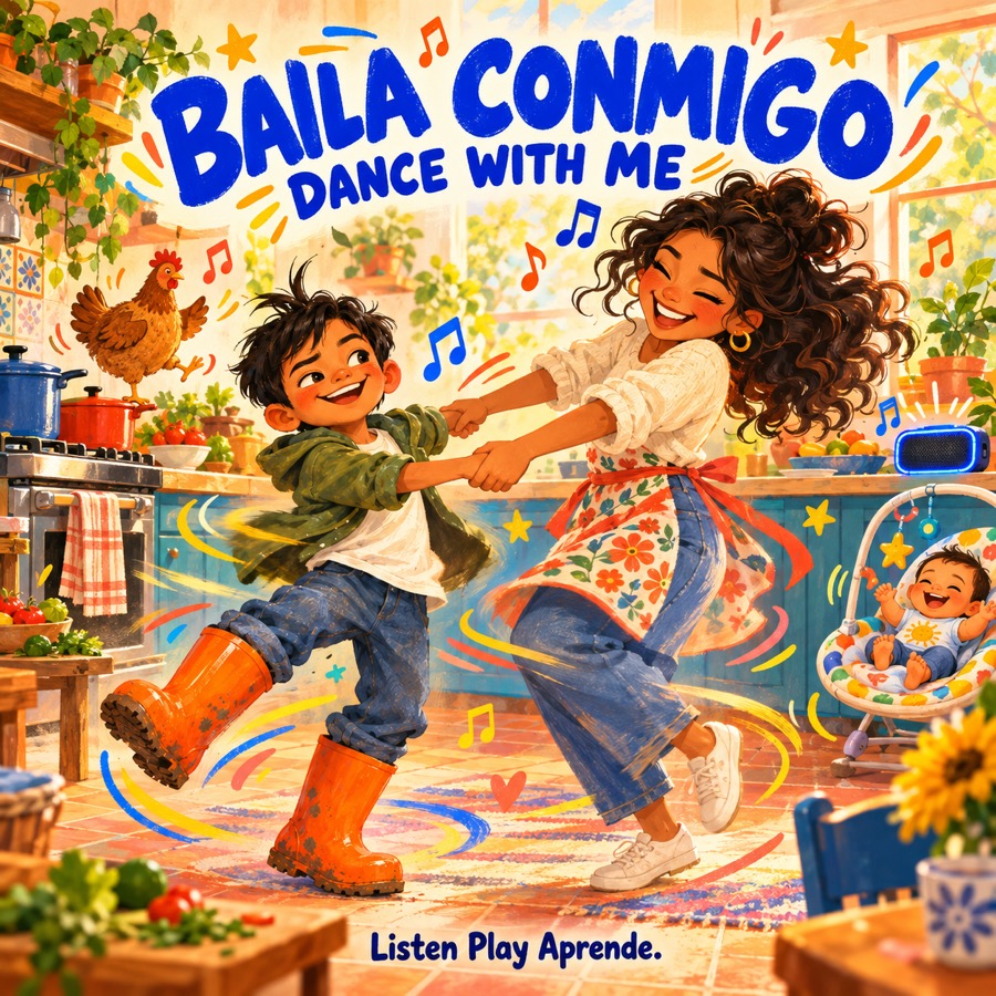 Cover art for Baila Conmigo / Dance With Me
