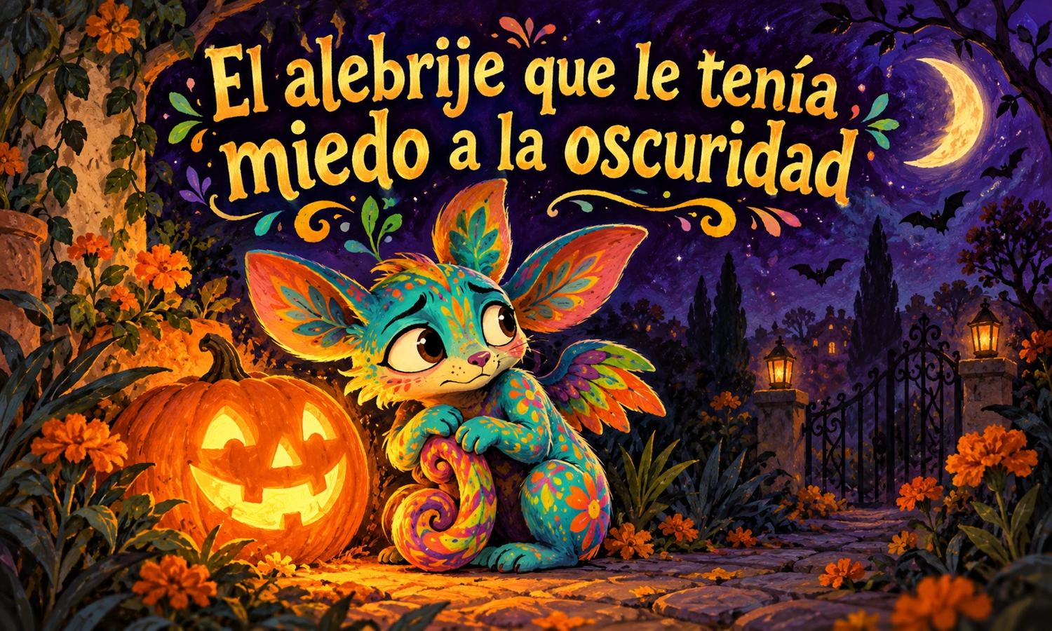 Portada de El alebrije que le tenía miedo a la oscuridad