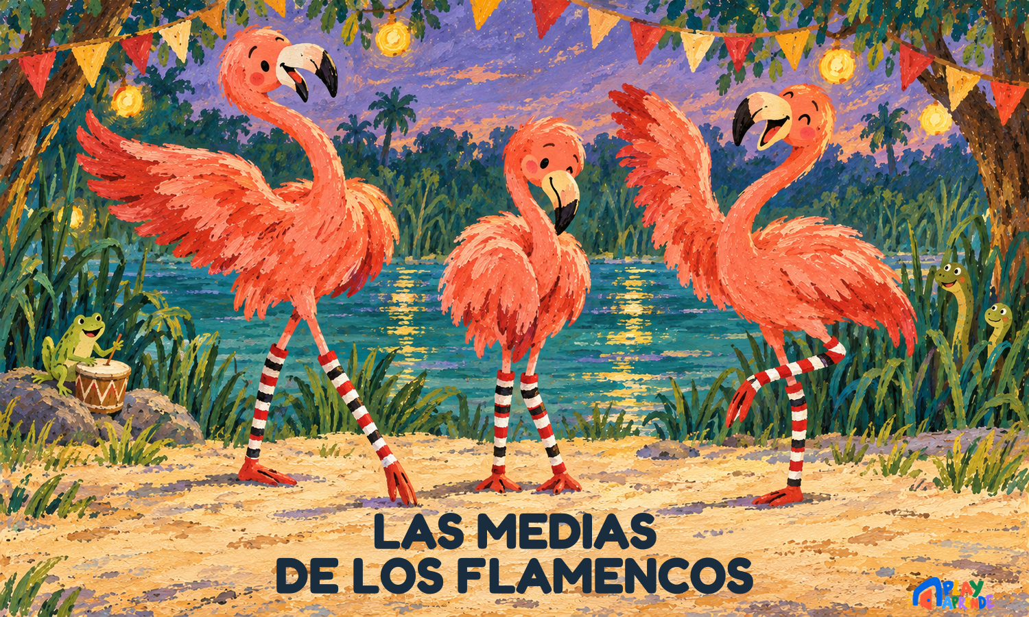 Cover art for Las medias de los flamencos