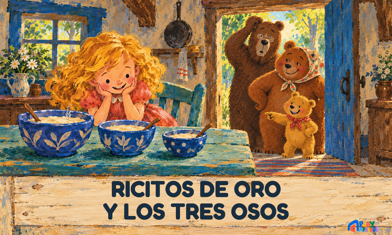 Cover art for Ricitos de Oro y los tres osos