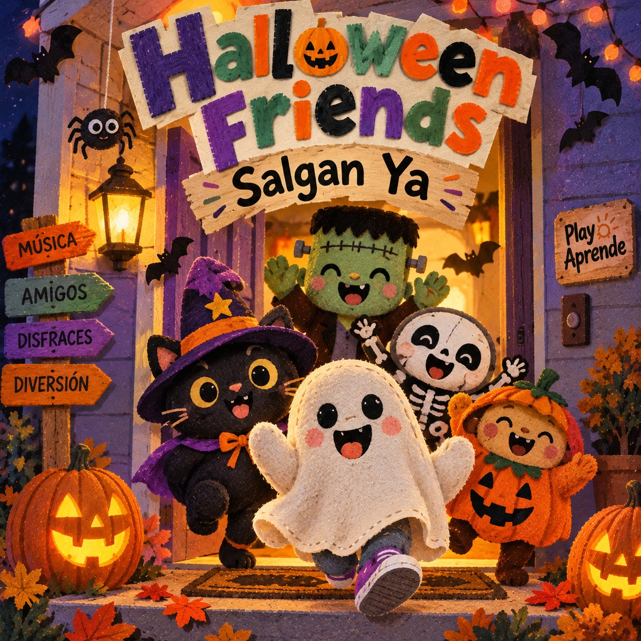 Cover art for Halloween Friends, ¡Salgan Ya!