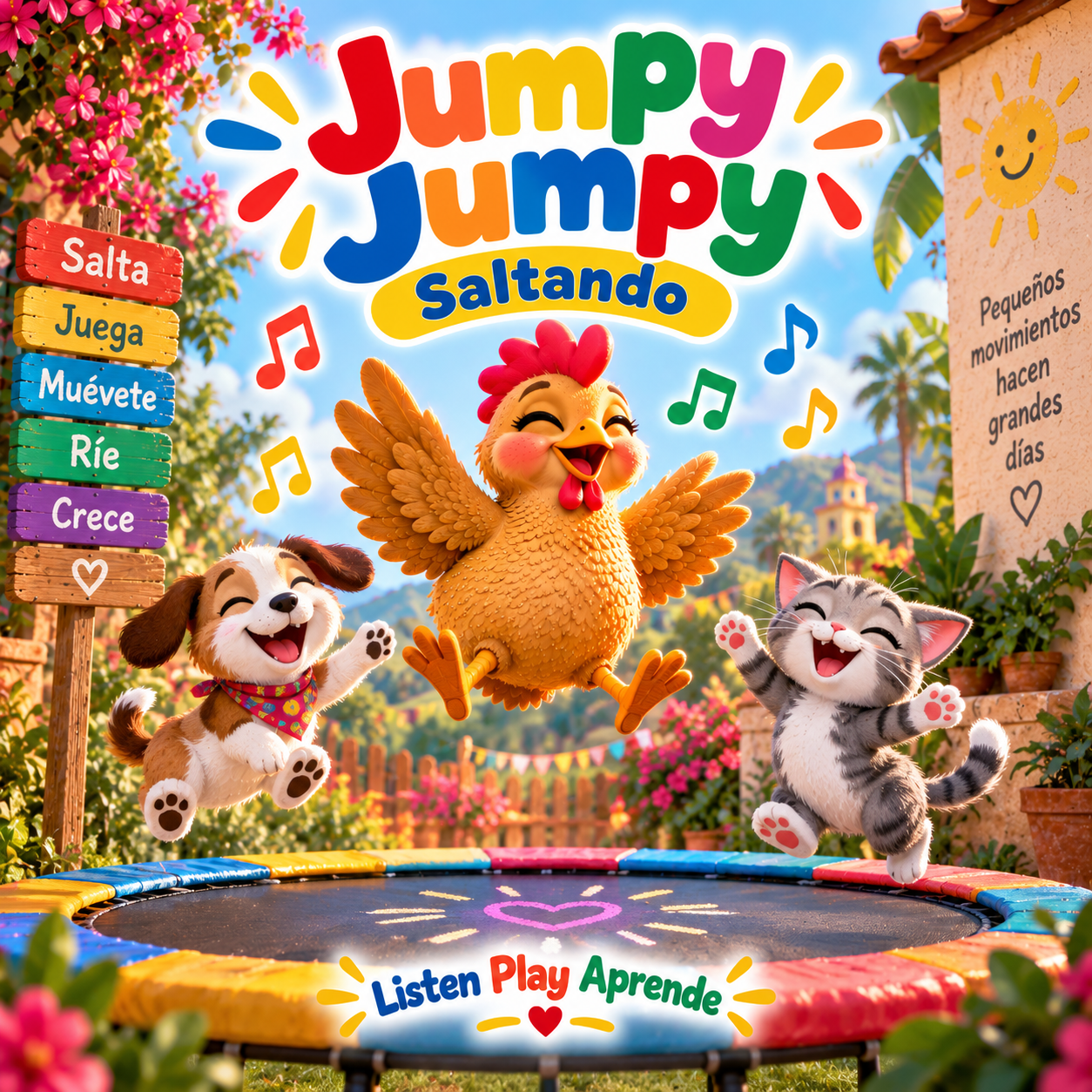 Portada de Jumpy Jumpy / Saltando