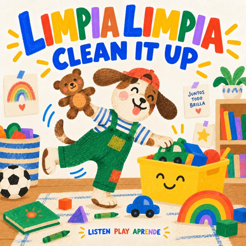 Portada de Limpia Limpia / Clean It Up