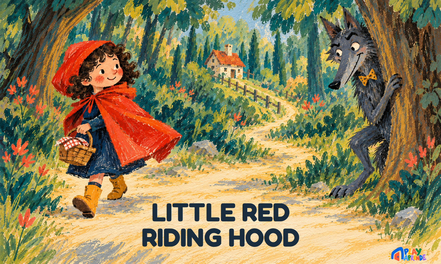 Cover art for Little Red Riding Hood