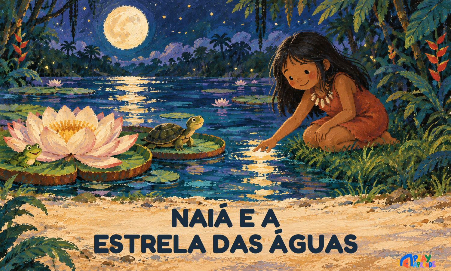 Cover art for Naiá e a estrela das águas