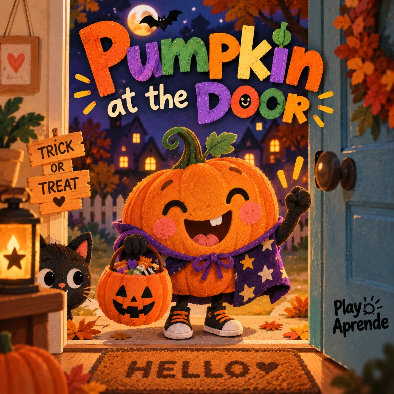 Cover art for Pumpkin at the Door