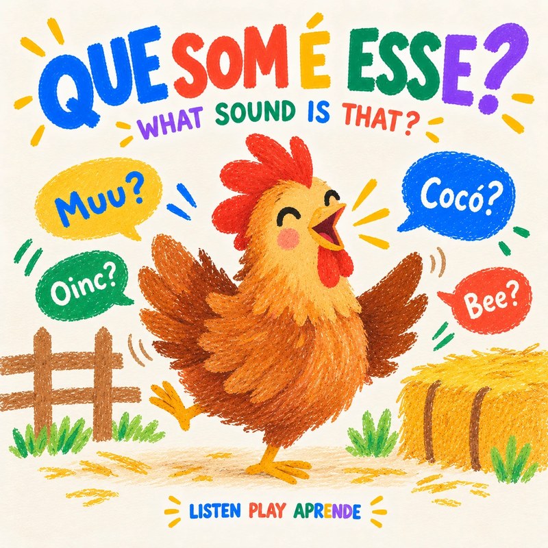 Cover art for Que Som É Esse? / What Sound Is That?