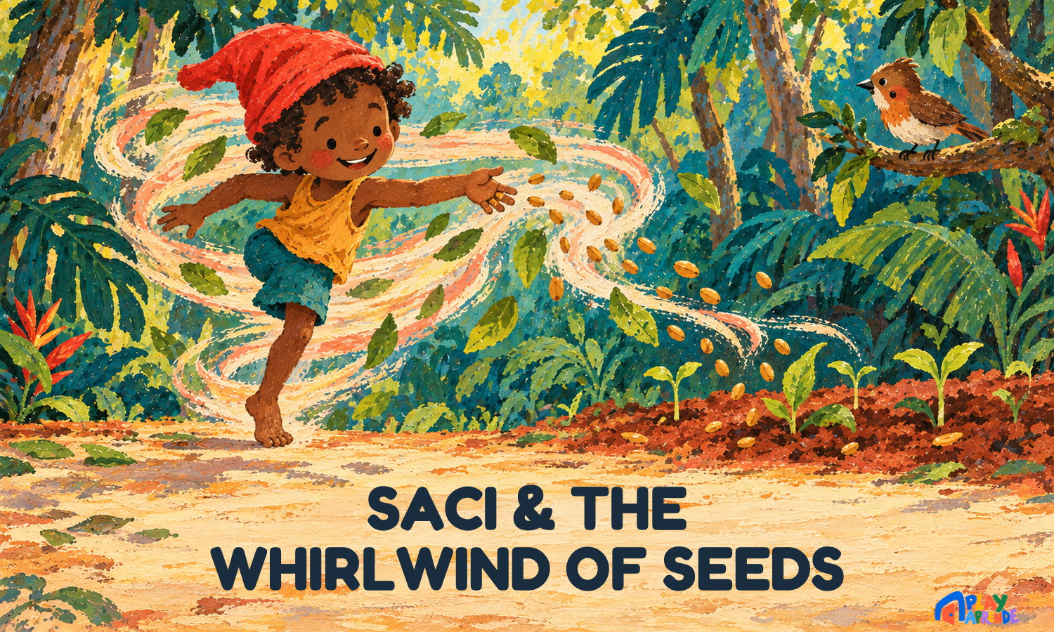 Portada de Saci and the Whirlwind of Seeds
