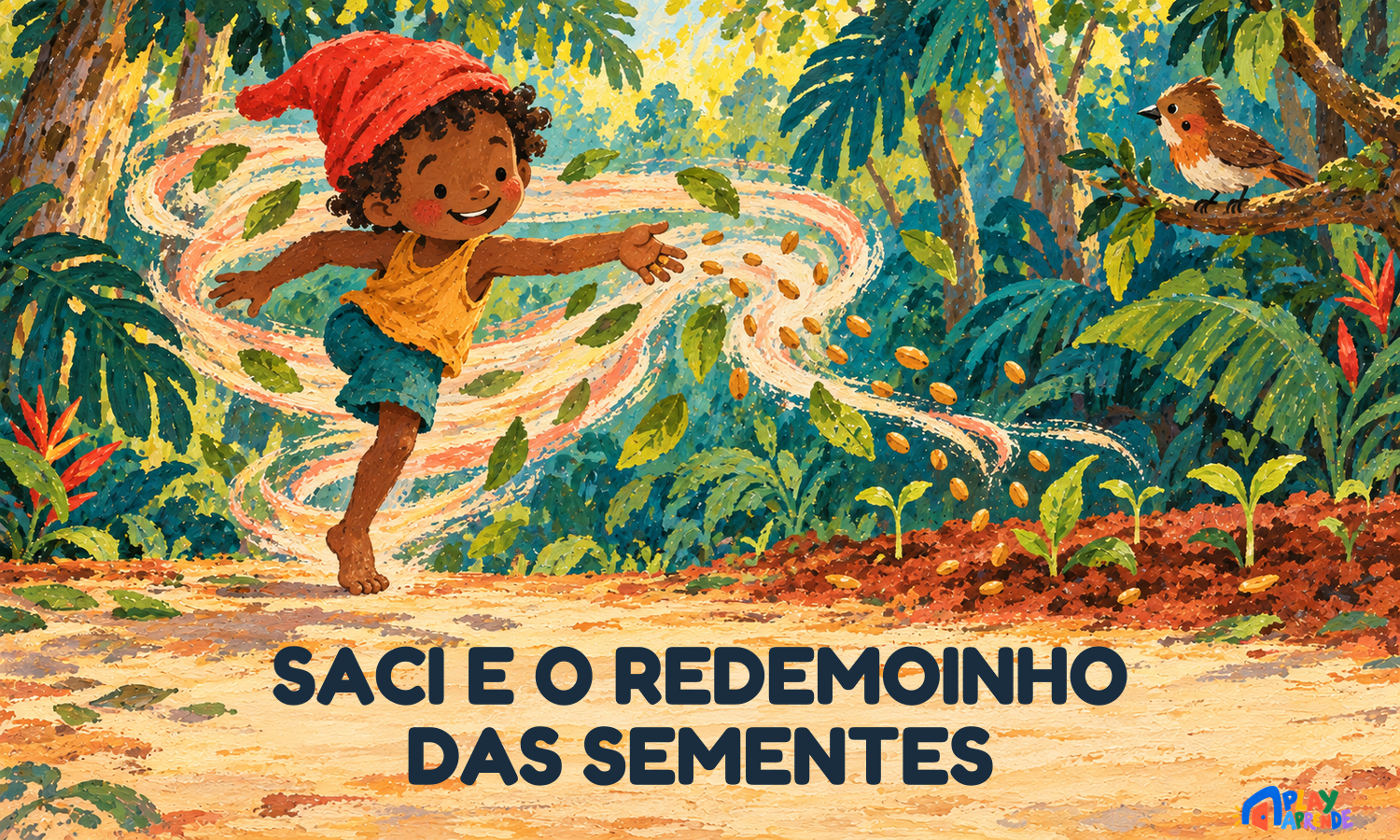 Cover art for Saci e o redemoinho das sementes