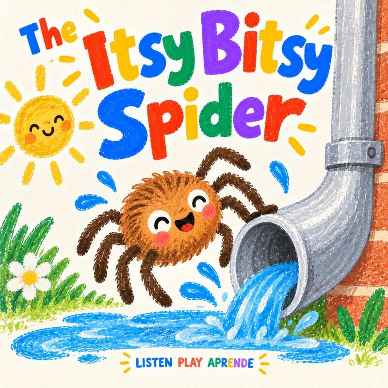 Cover art for The Itsy Bitsy Spider