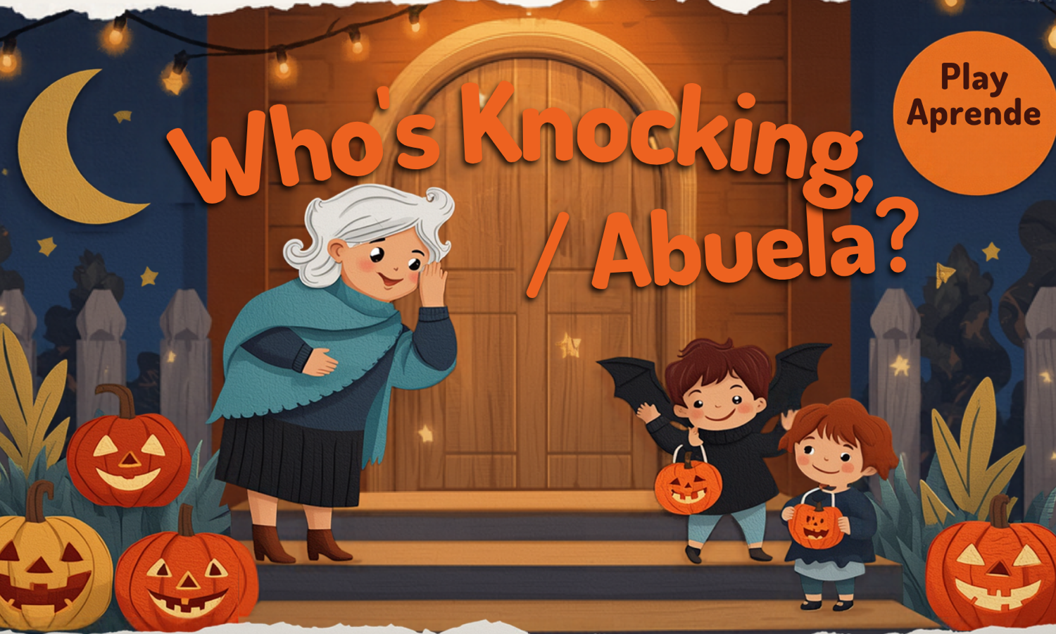 Portada de Who's Knocking, Abuela?